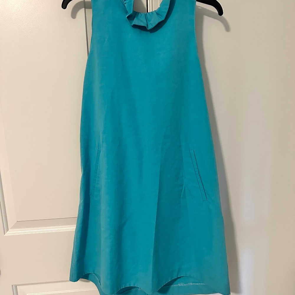 Linen sleeveless dress size medium